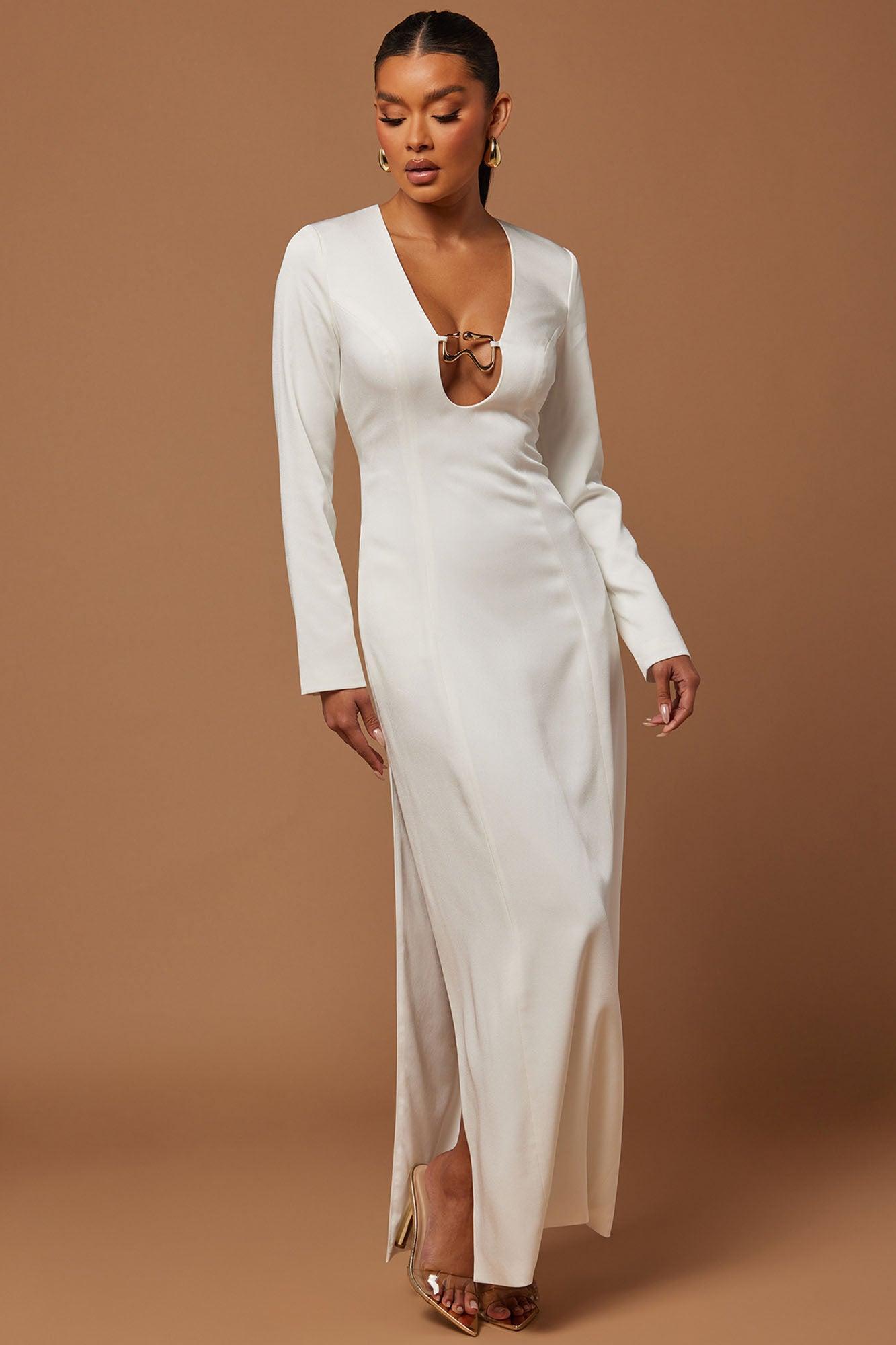 Roxanna Maxi Dress - White Product Image