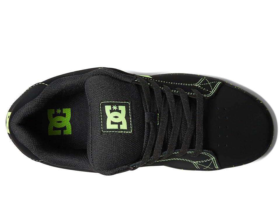 DC Gaveler Casual Low Top Skate Shoes Sneakers Lime Green) Men's Shoes Product Image