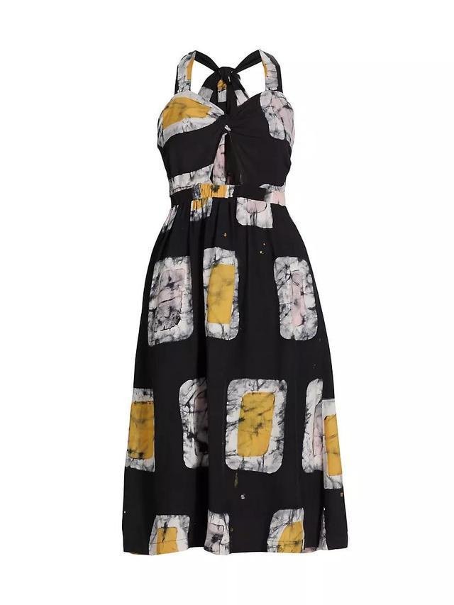 Debo Printed Midi-Dress Product Image