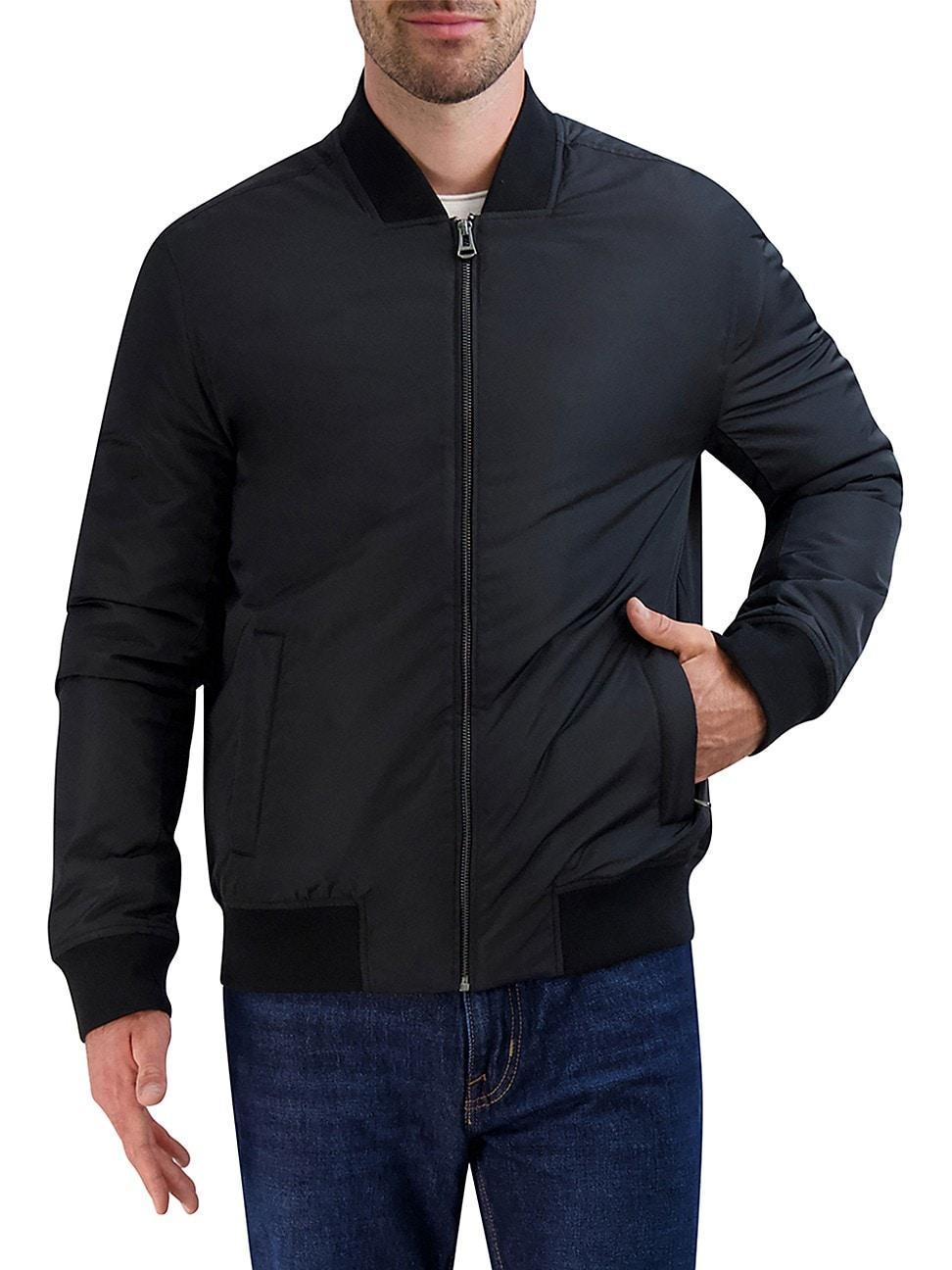 Mens Padded Bomber Jacket Product Image