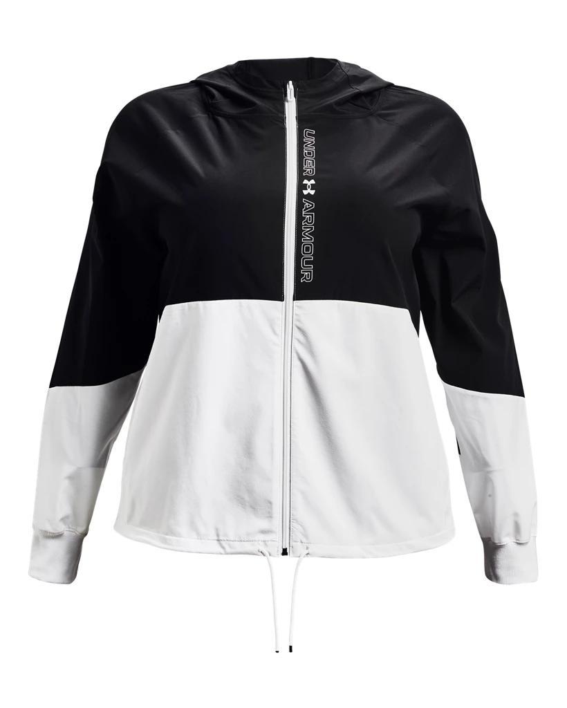 Women's UA Woven Full-Zip Jacket Product Image