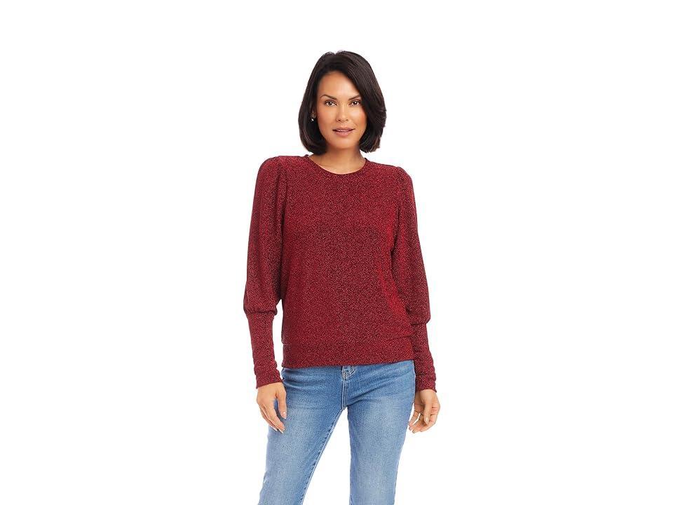 Karen Kane Bishop Sleeve Knit Top Product Image