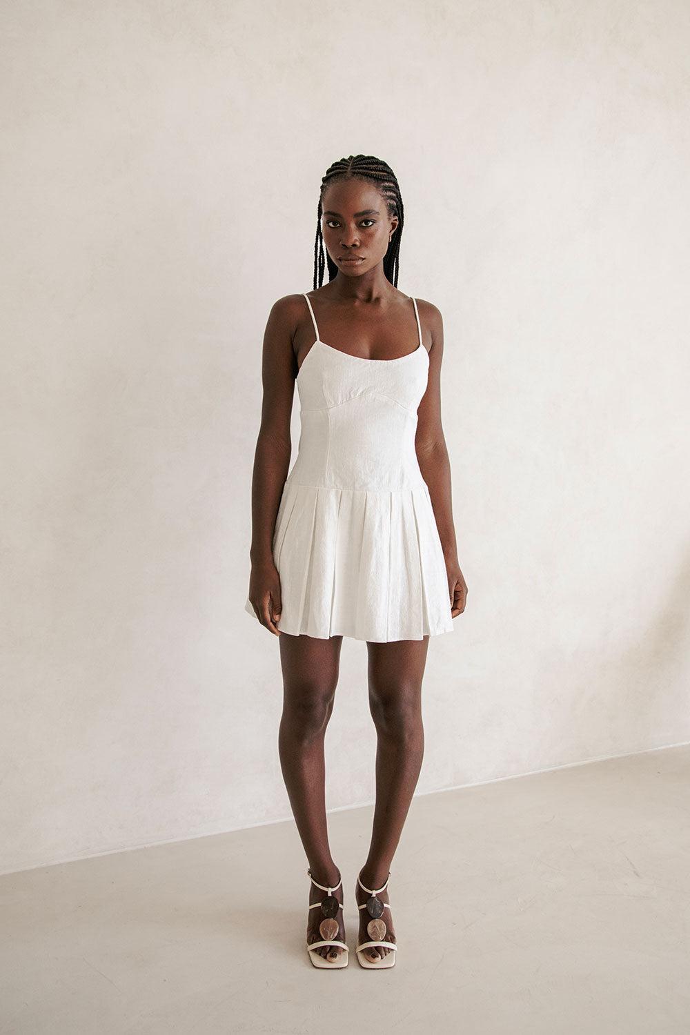 Angelica Dress - White Product Image