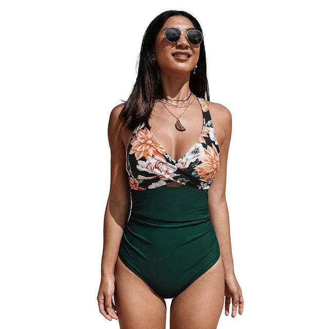 Womens CUPSHE Strappy One-Piece Swimsuit Product Image