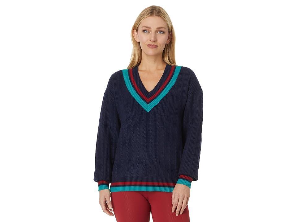 Beach Riot Montana Top (Ultramarine Colorblock) Women's Sweater Product Image