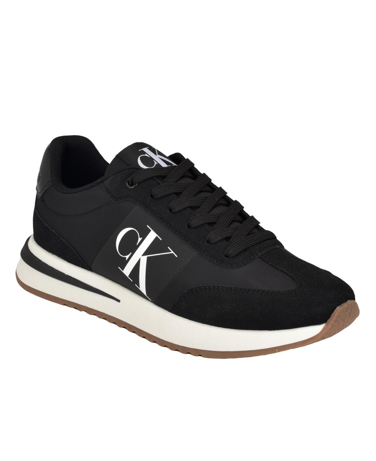 Calvin Klein Mens Pezrand Casual Lace-Up Sneakers Product Image