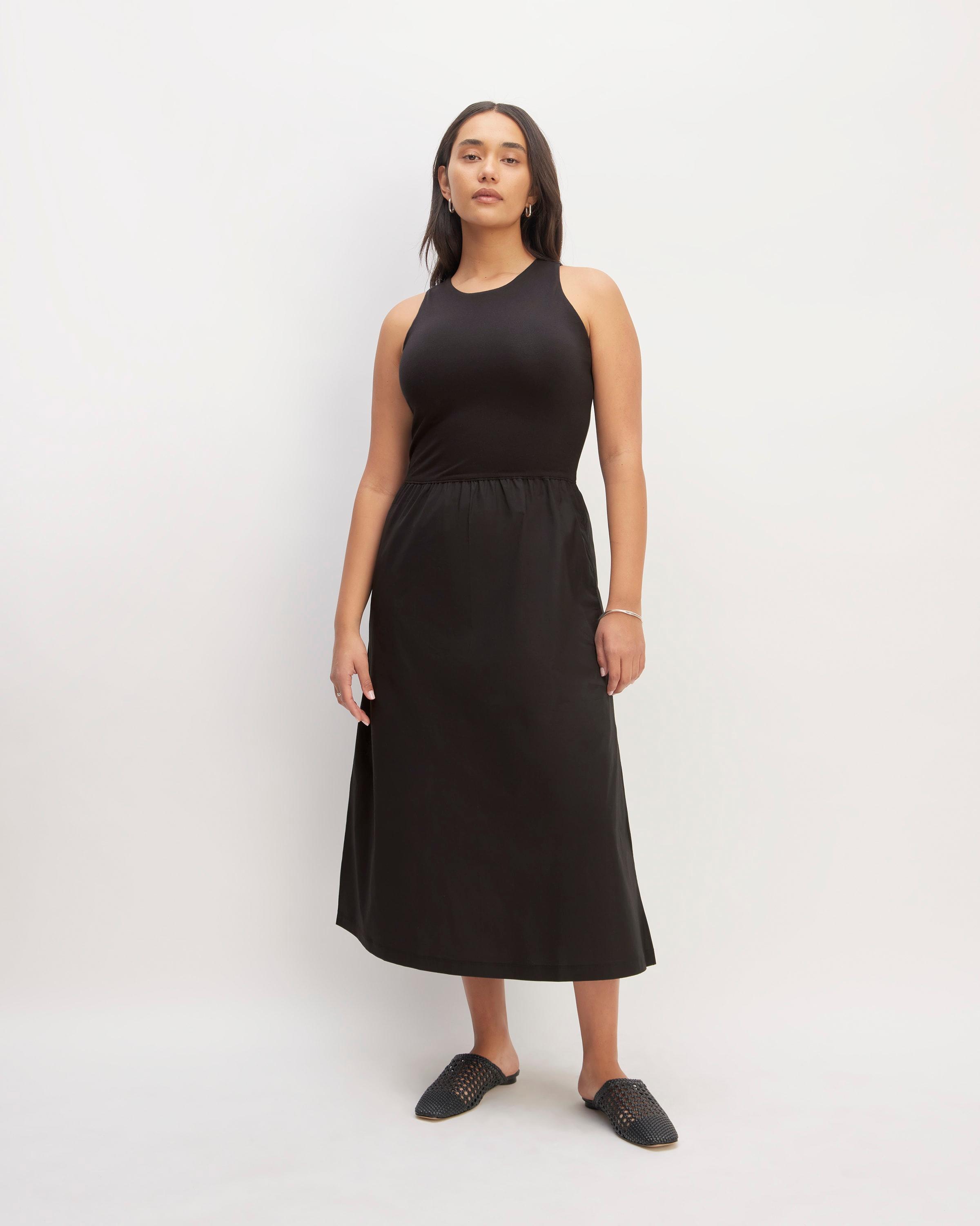 The Supima® High-Neck Riviera Dress Product Image