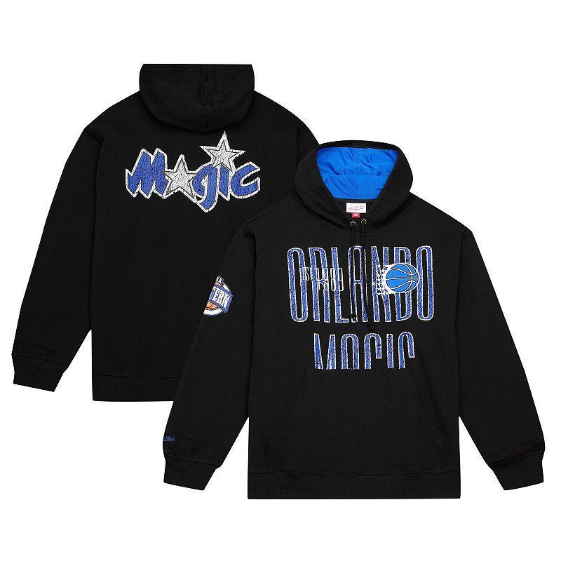 Mens Mitchell & Ness Black Orlando Magic Hardwood Classics OG 2.0 Pullover Hoodie Product Image