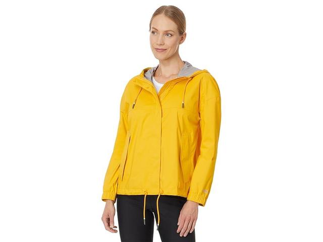 L.L.Bean Wharf Street Rain Jacket Reg (Bright Mango) Women's Coat Product Image