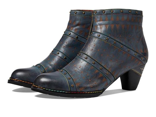 L'Artiste by Spring Step Niobe (Navy Multi) Women's Boots Product Image