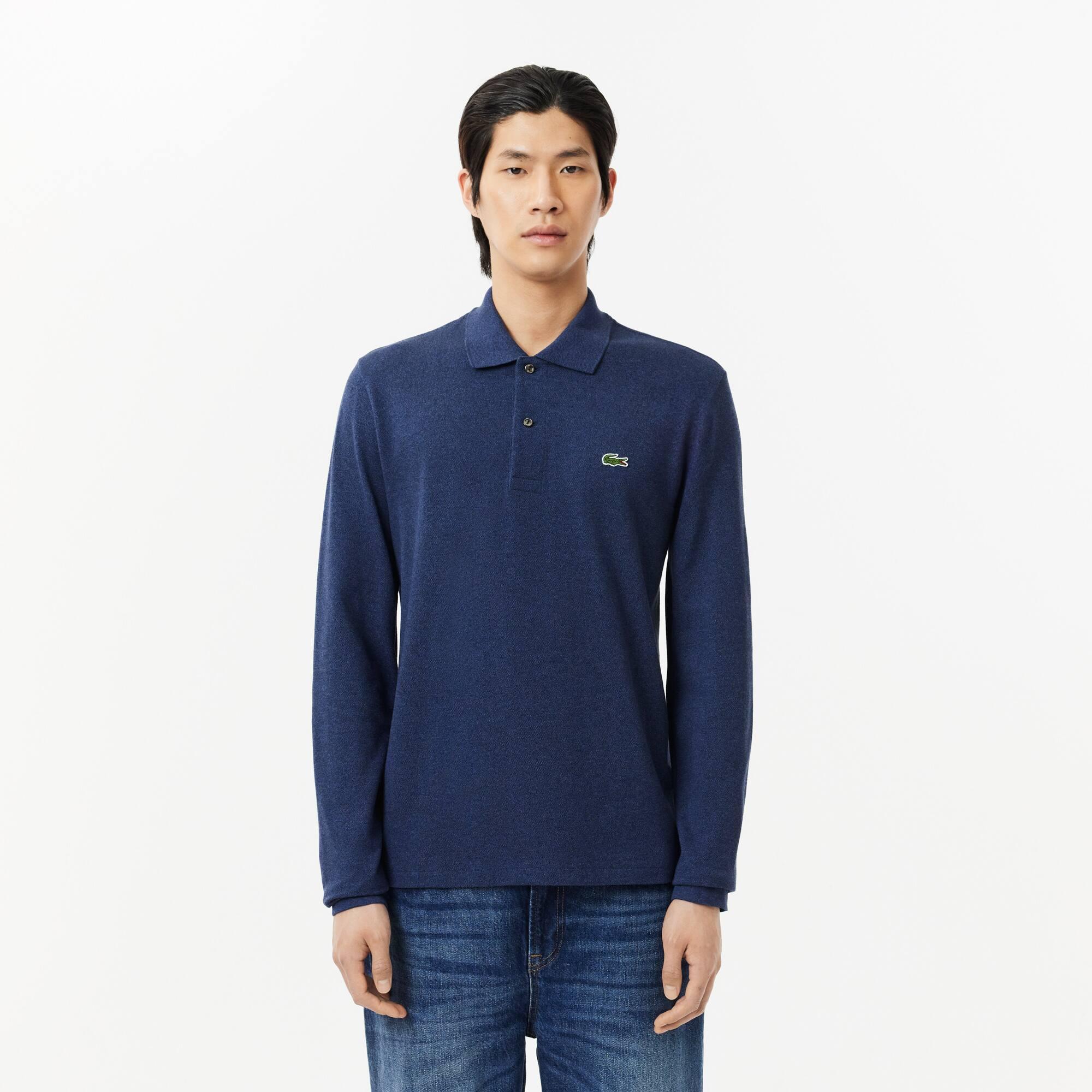 Classic Fit Long Sleeved L.12.12 Polo Shirt Product Image