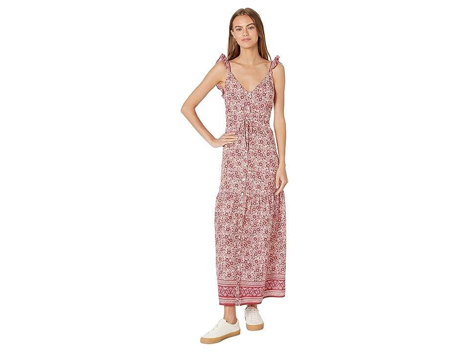 Faherty Hyland Dress (Sun Up Block Print) Women's Dress Product Image