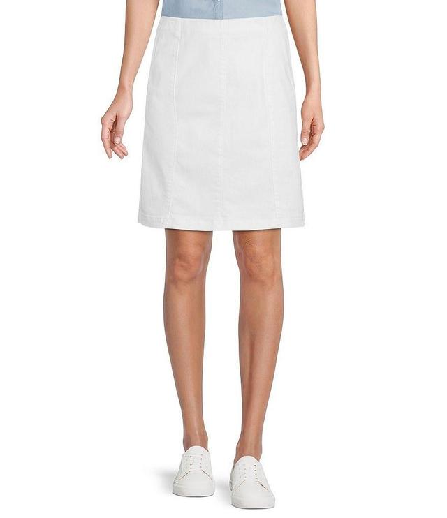 Intro Stretch Denim Panel Pull-On Skort Product Image