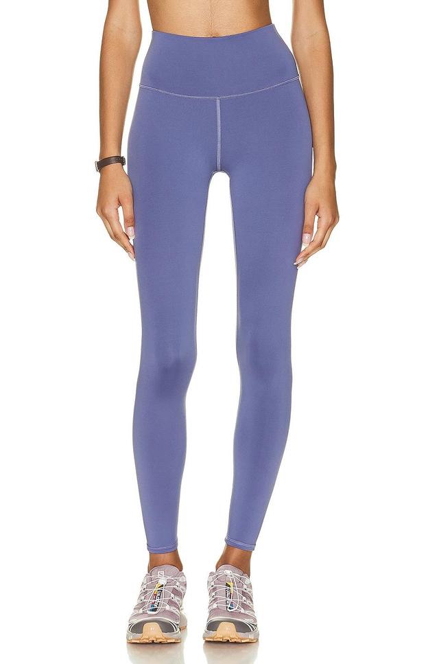 alo High Waisted Airlift Legging Blue. (also in ). Product Image