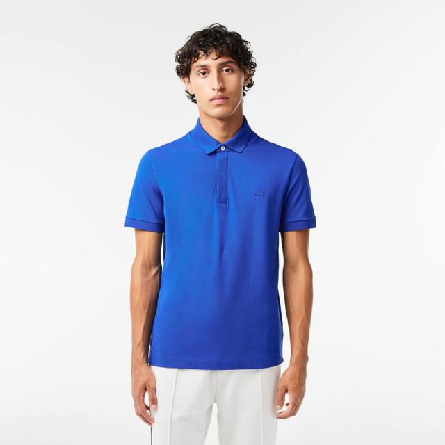 Regular Fit Paris Stretch Piqué Polo Shirt Product Image