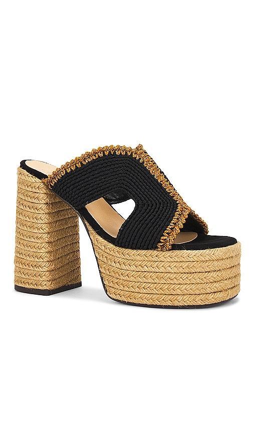 Castaner Ferny Sandal in Black. Size 38, 41. Product Image