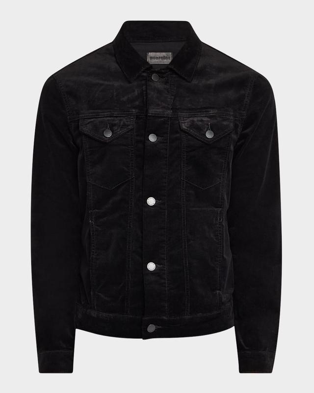 Men's Dean Slim Corduroy Trucker Jacket Product Image