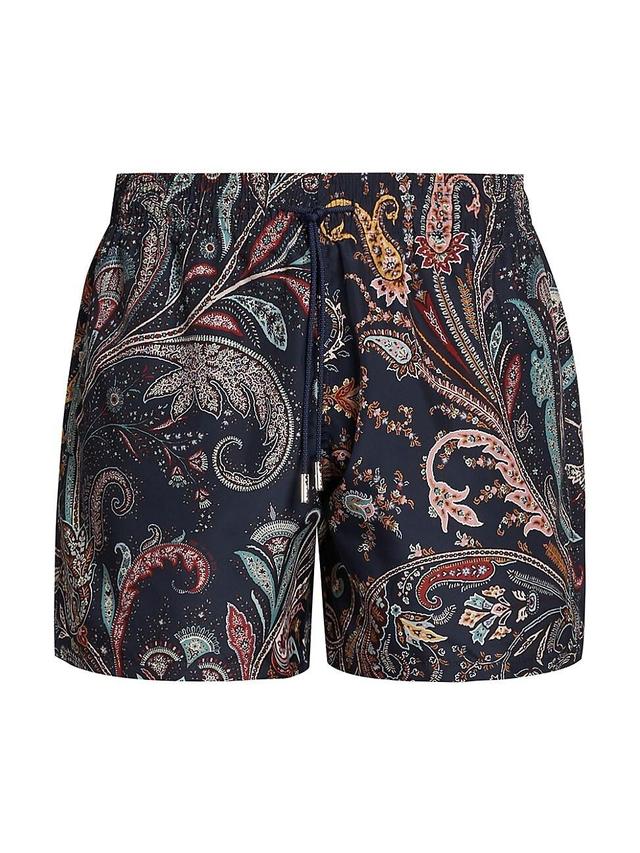 Mens Paisley Printed Trunks Product Image