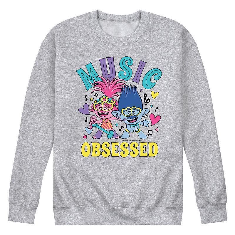 Mens Trolls Music Obsessed Sweatshirt Product Image