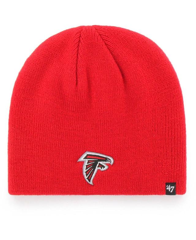 Mens Red Atlanta Falcons Secondary Logo Knit Beanie Product Image