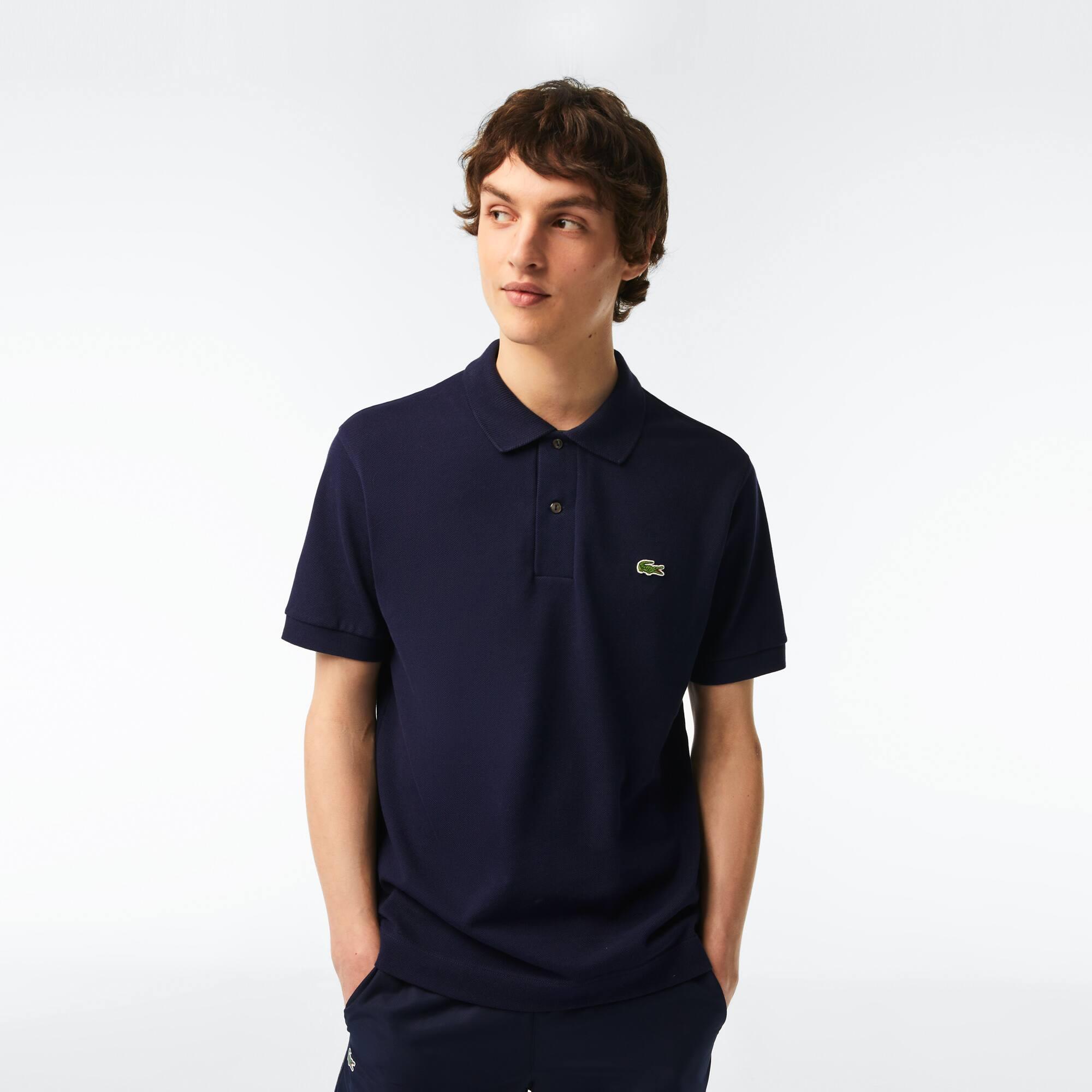 Classic Fit Heavy Cotton Piqué L.12.21 Polo Shirt Product Image