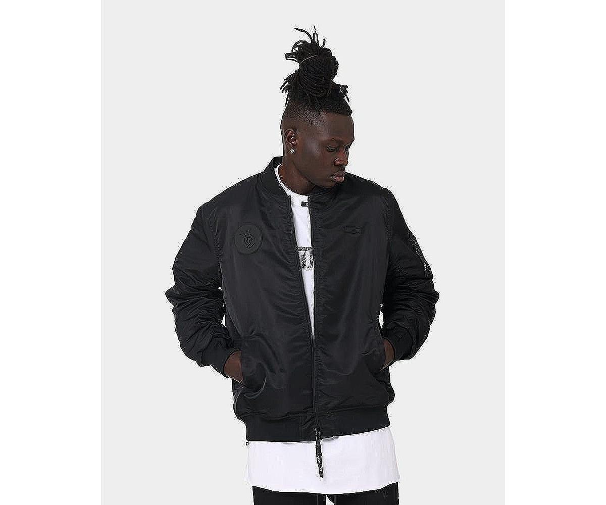 The Anti Order Mens Antidote Oversized Bomber Jacket black Product Image