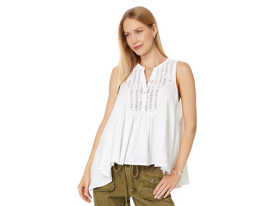 Free People Sunkissed Top (Ivory 1) Women's Clothing Product Image