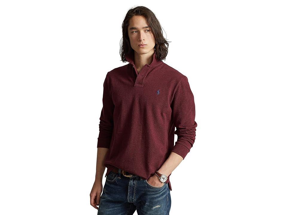 Polo Ralph Lauren Mens Classic Fit Long Sleeve Mesh Polo Product Image