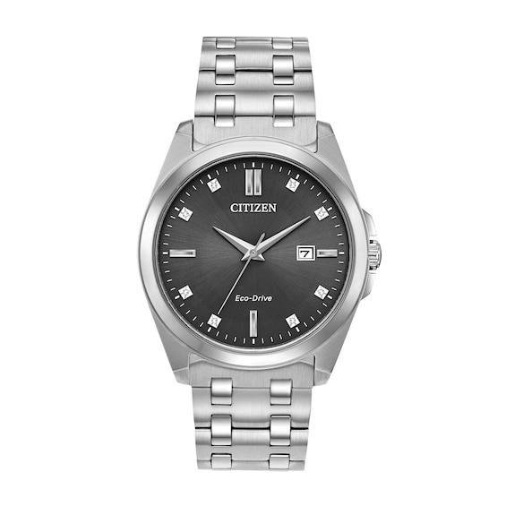 Men's Citizen Eco-DriveÂ® Corso Diamond Accent Watch with Grey Dial (Model: Bm7100-59H) Product Image