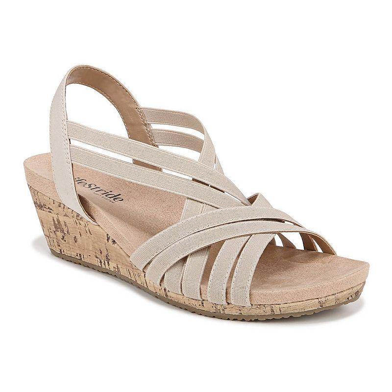 LifeStride Mallory Strappy Slingback Wedge Sandal Product Image
