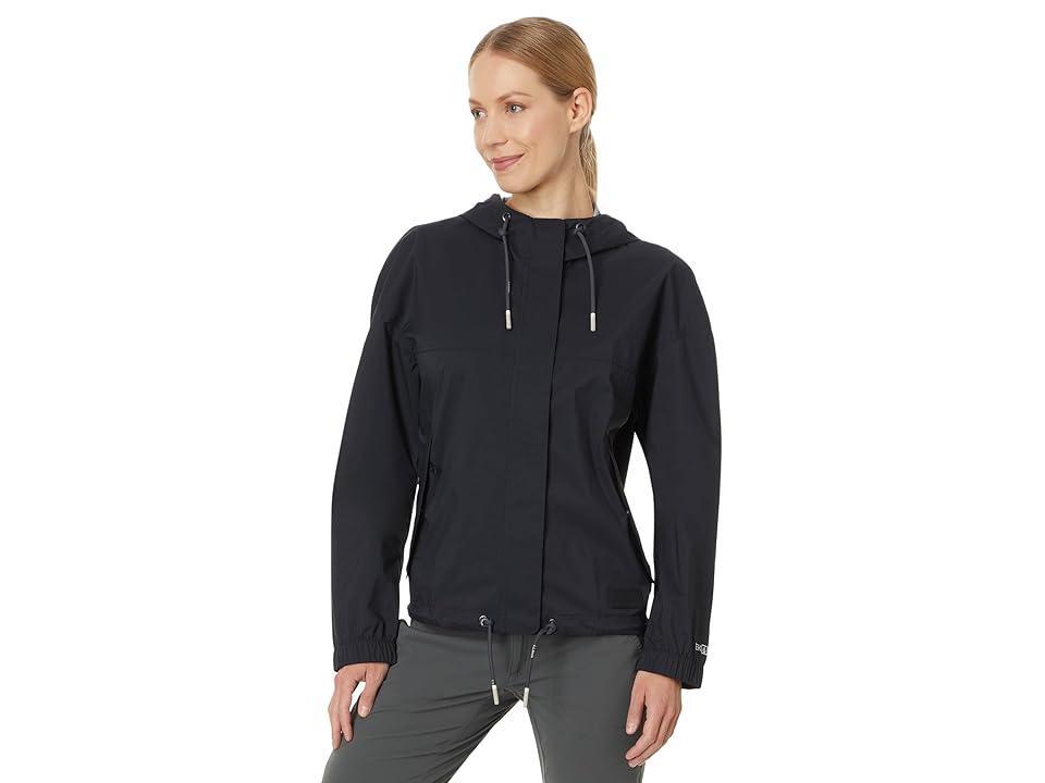 L.L.Bean Wharf Street Rain Jacket Reg (Midnight ) Women's Coat Product Image