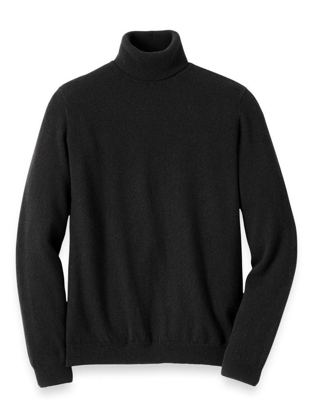 Cashmere Turtleneck Sweater - Black Product Image