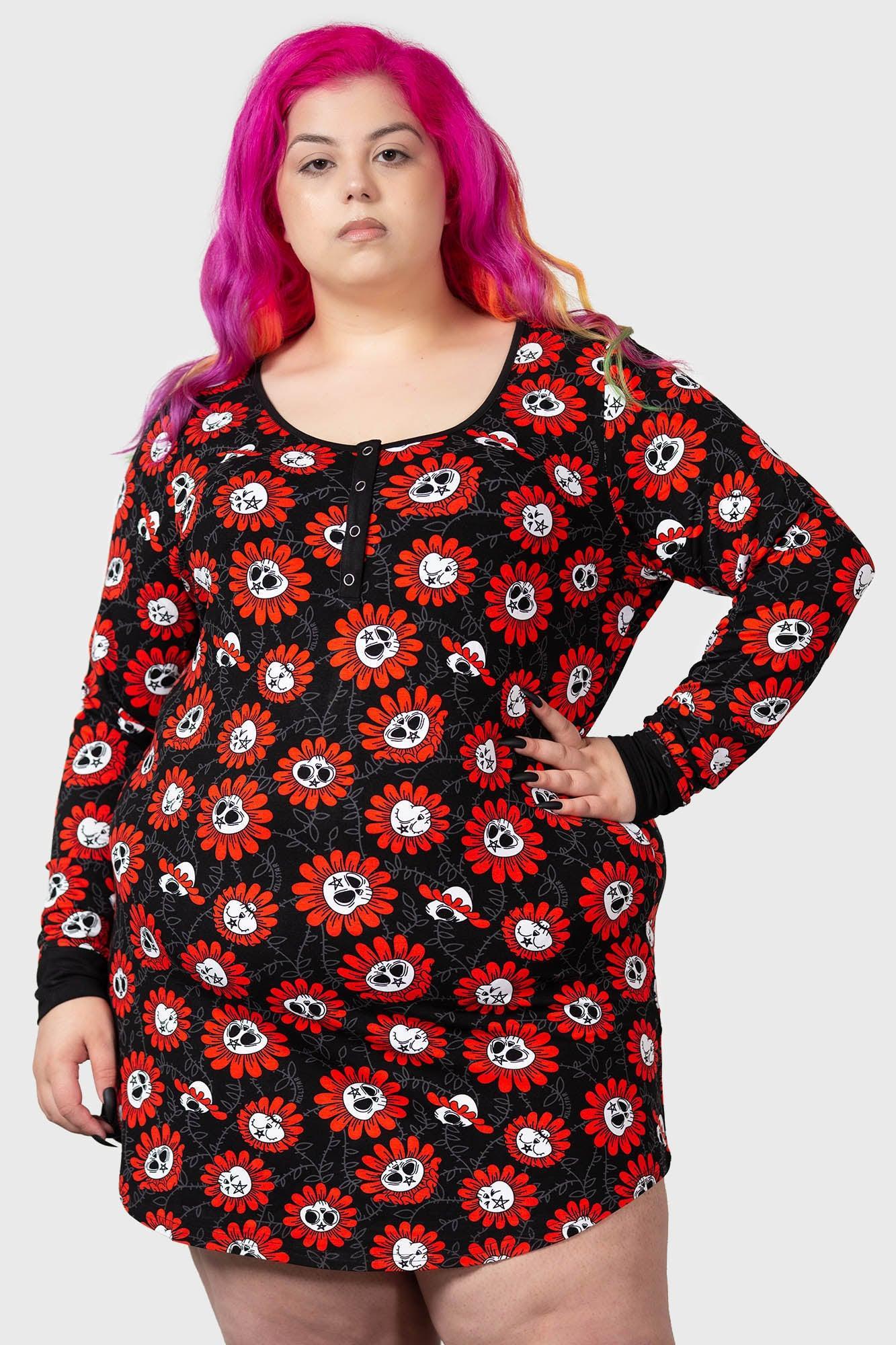 Gloom Garden Lounge Dress [PLUS] Female Product Image