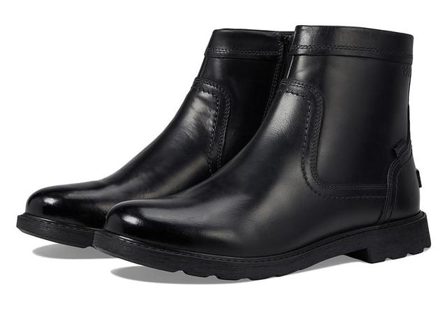 Nunn Bush Mens 1912 Water-Resistant Leather Plain Toe Side Zip Boots Product Image