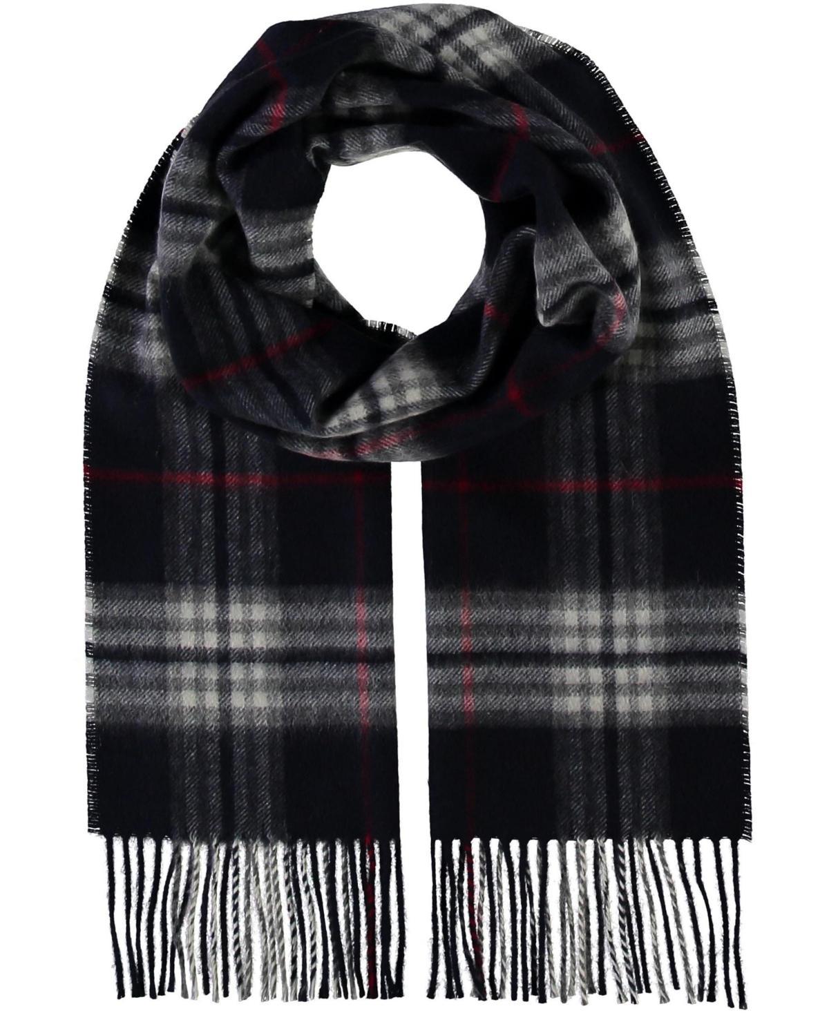 V. Fraas Mens Classic Plaid Cashmere Scarf Product Image