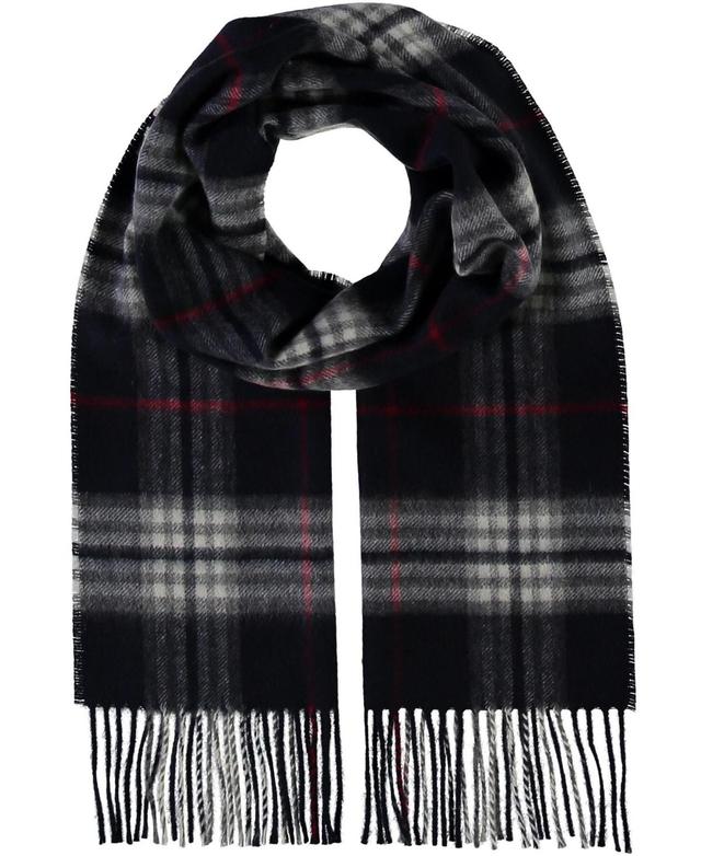 V. Fraas Mens Classic Plaid Cashmere Scarf Product Image