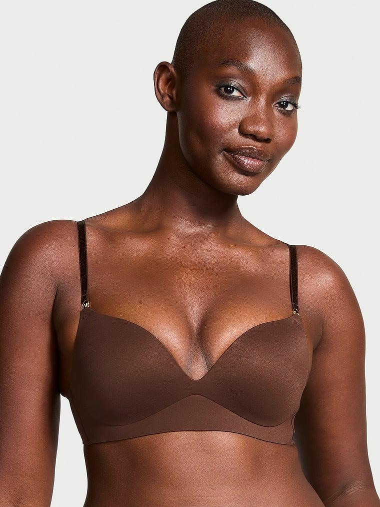 Smooth Wireless Push-Up Plunge Bra Product Image