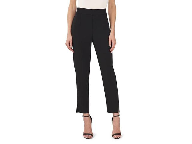 CeCe Pull-On Pants w/ Front Slits (Rich ) Women's Clothing Product Image