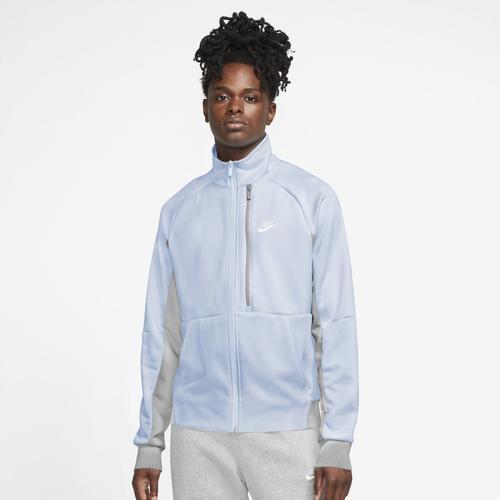 Nike Mens N98 Tribute Jacket - Grey/White Product Image