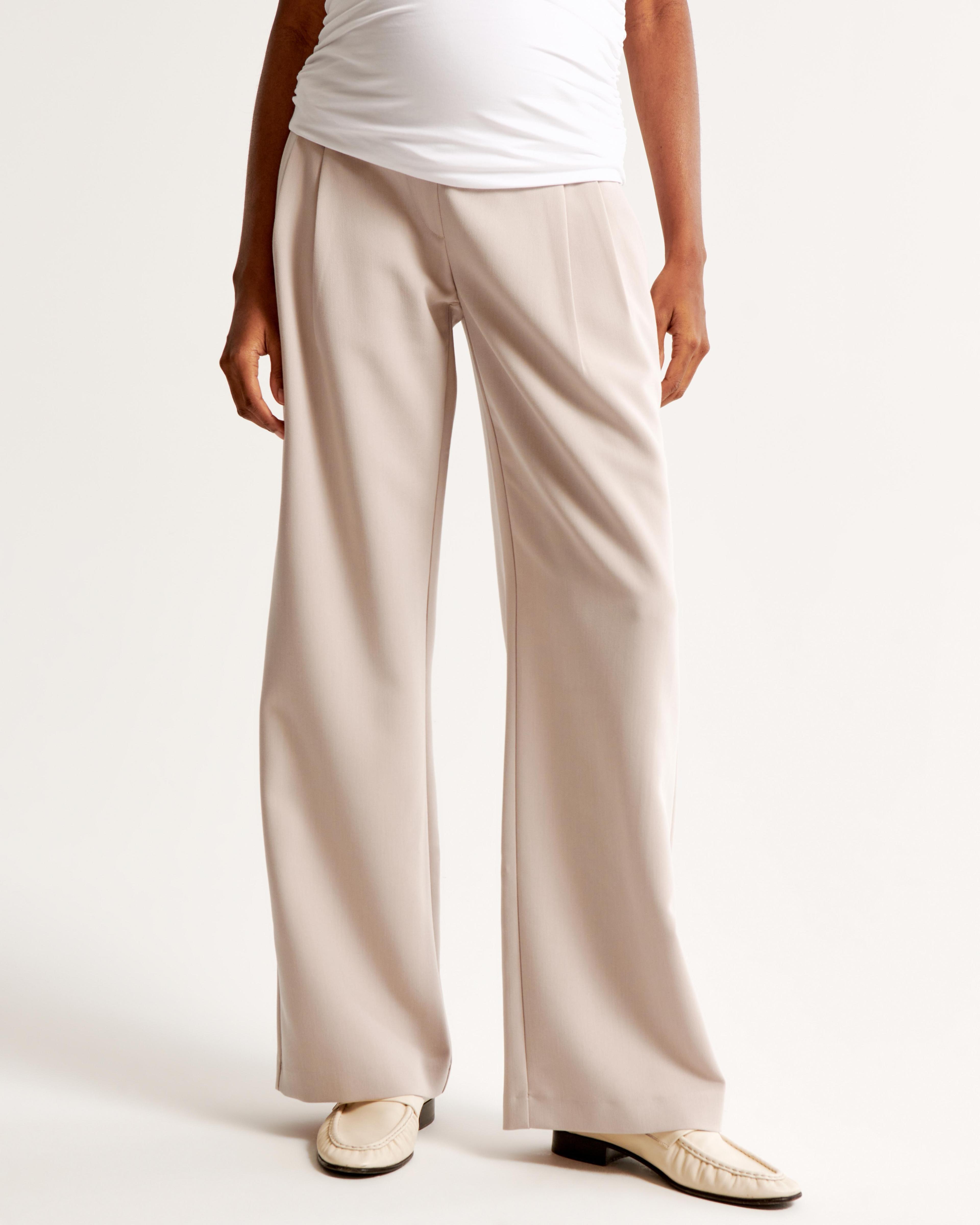 Maternity A&F Sloane Tailored Pant Product Image