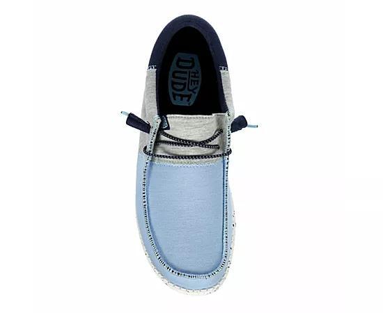 Heydude Mens Wally Tri-Varsity Slip On Sneaker Product Image