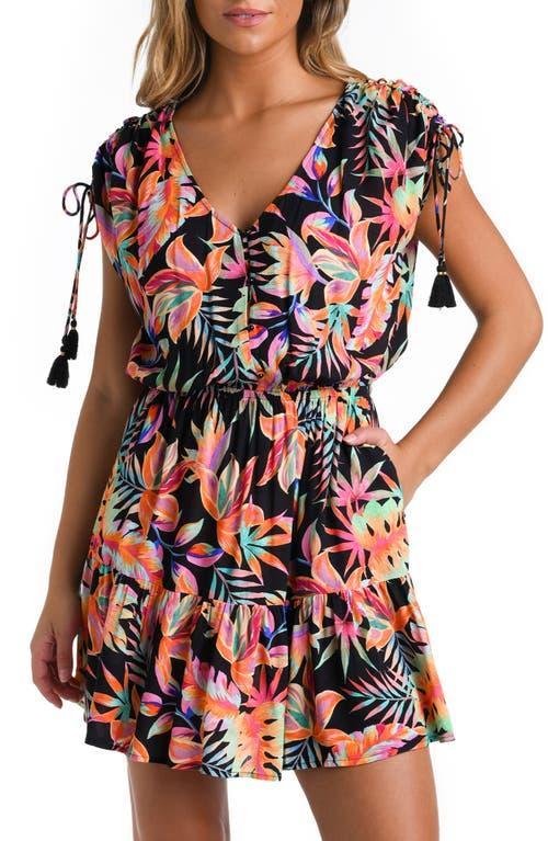 La Blanca V-Neck Cover-Up Dress Product Image