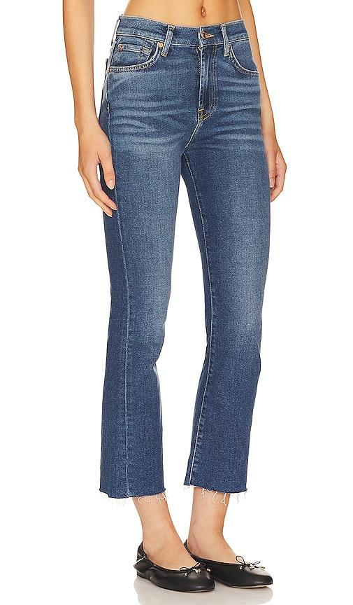 Womens High-Waisted Slim Kick Jeans Product Image