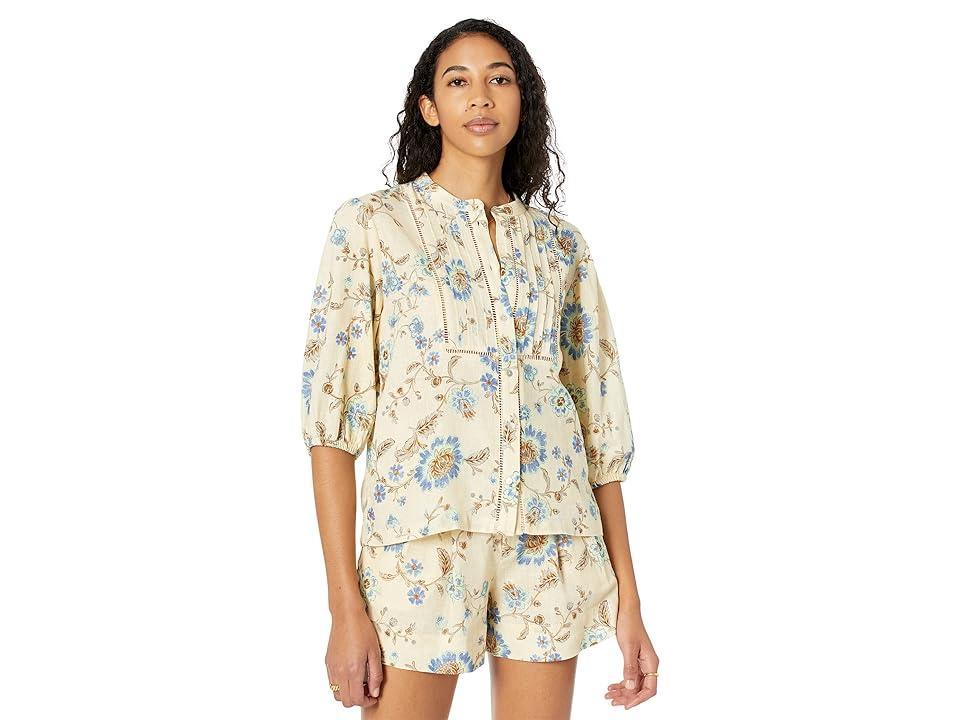 MANGO Vanesa Blouse (Light ) Women's Clothing Product Image