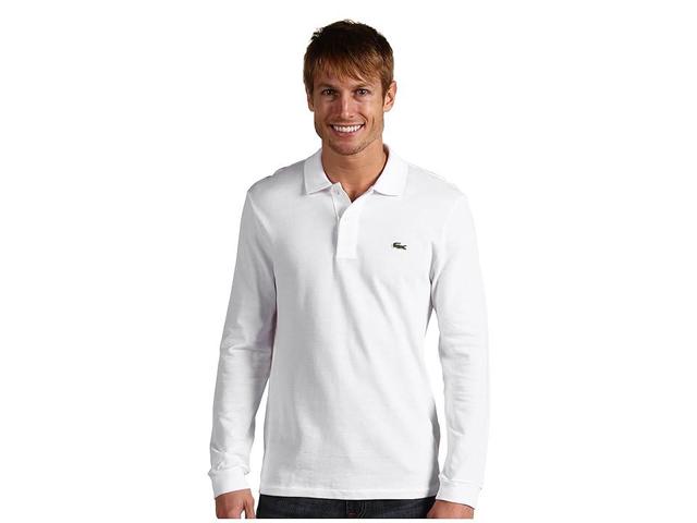 Lacoste Long Sleeve Classic Pique Polo Shirt Men's Long Sleeve Pullover Product Image