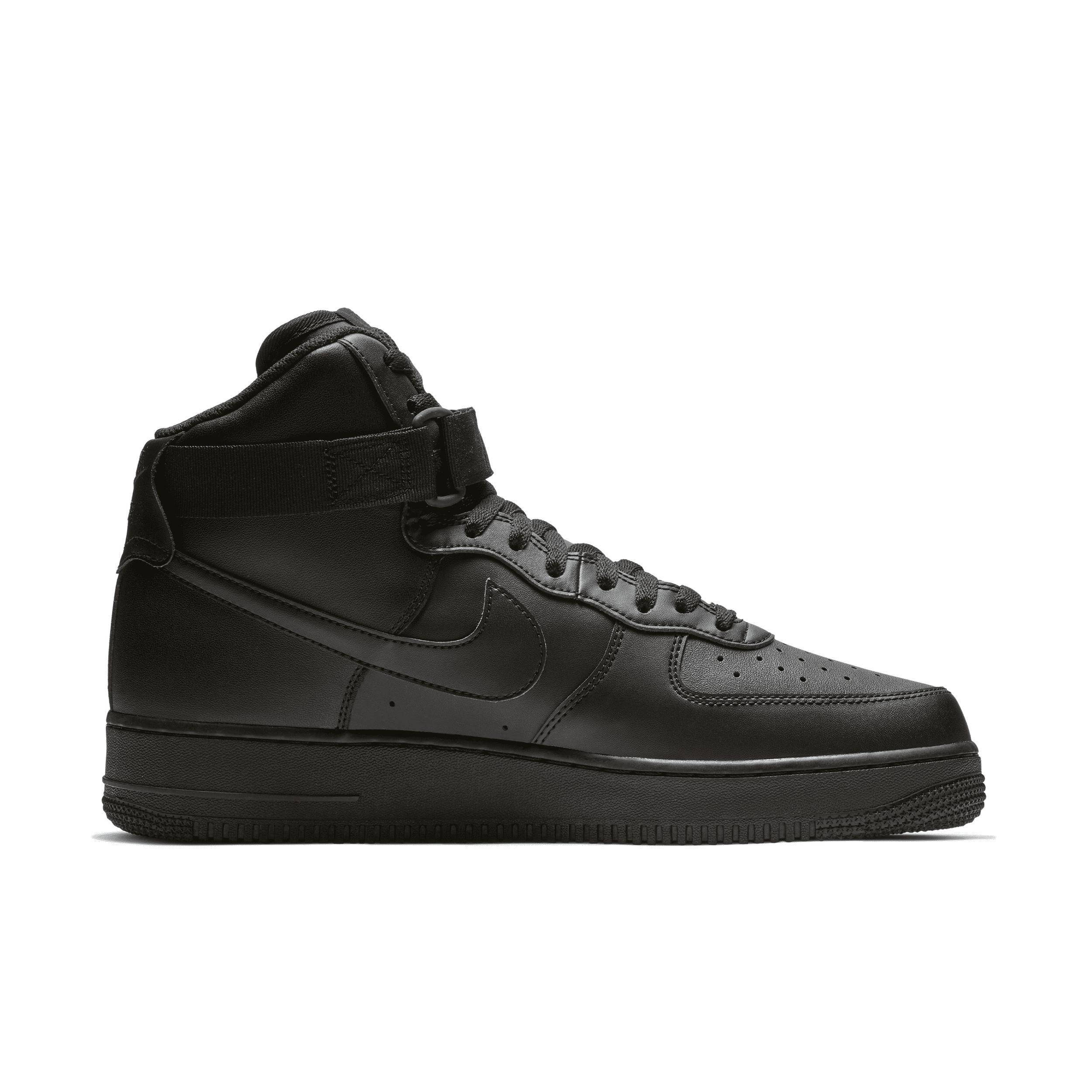 Nike Mens Air Force 1 High 07 LE - Basketball Shoes Black/Black Product Image