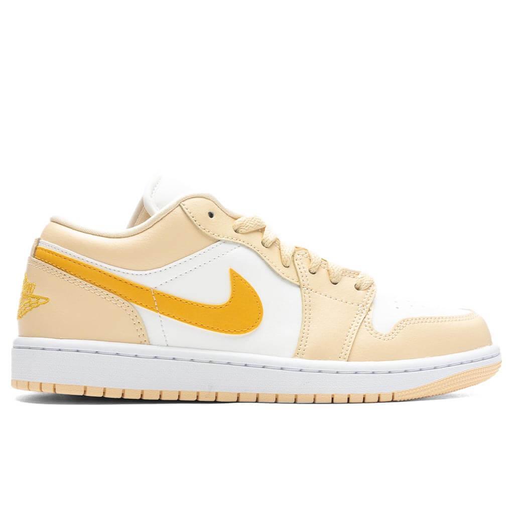 Air Jordan 1 Low Women's - Sail/Yellow Ochre/Pale Vanilla Female Product Image