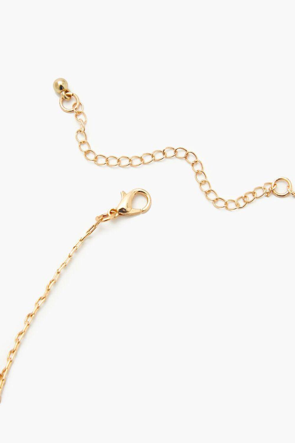 Faux Pearl Charm Choker Necklace | Forever 21 Product Image