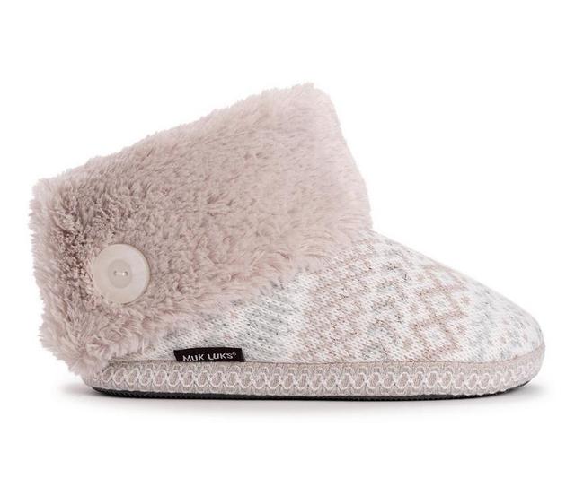 MUK LUKS Women's Melinda Bootie Slippers Product Image