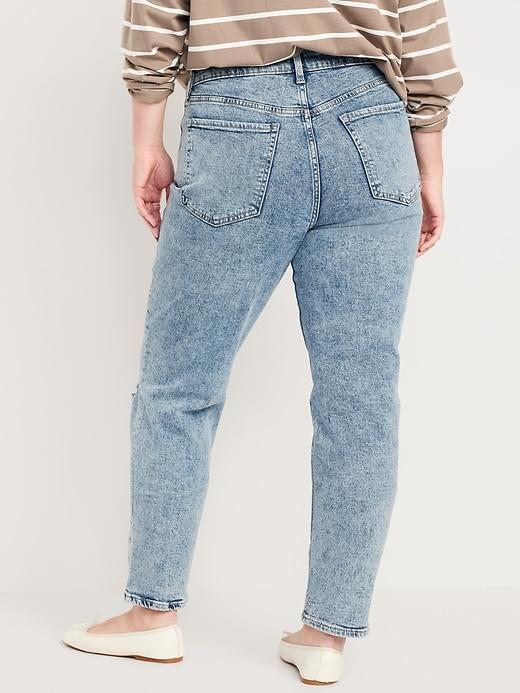 High-Waisted OG Straight Ankle Jeans Product Image